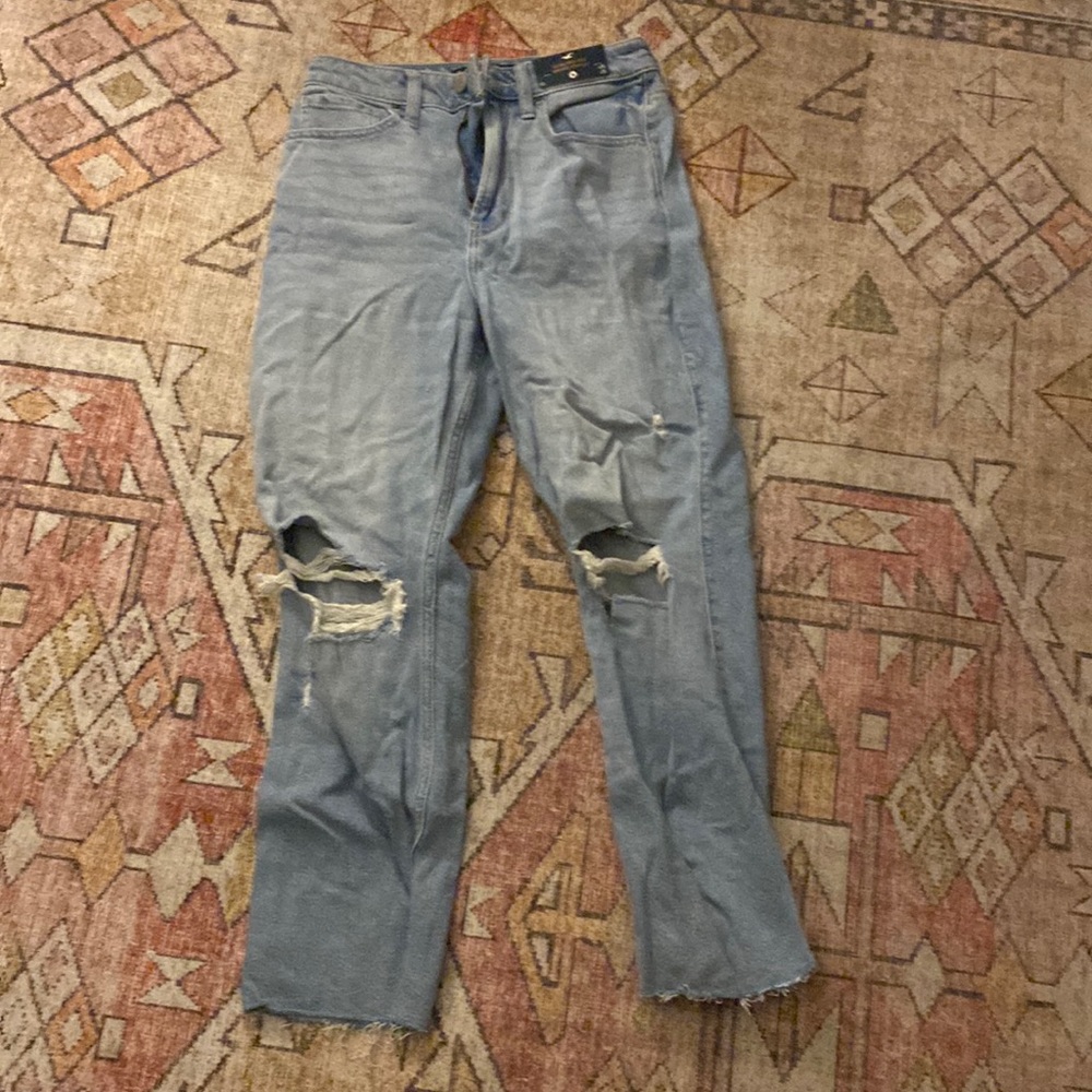 Hollister ripped jeans